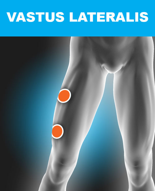 Muscle Stimulator Pad Placement Chart