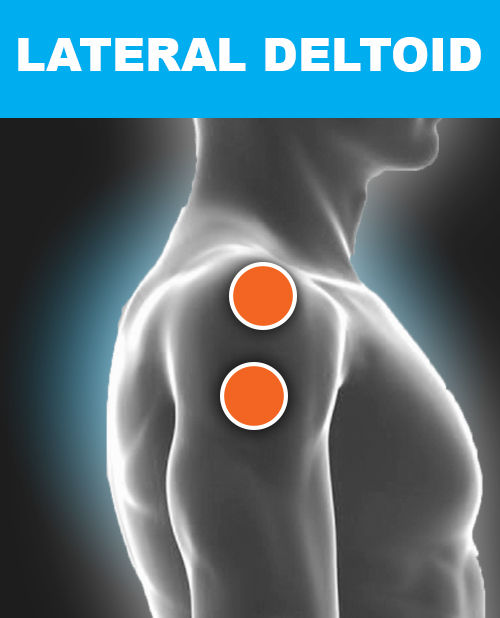 Electrode Placement Chart - TENS & EMS for Pain Relief & Strength