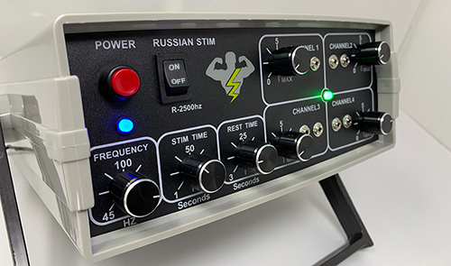 EMS Electric Muscle Stimulator Electrostimulation Machine Russian Wave